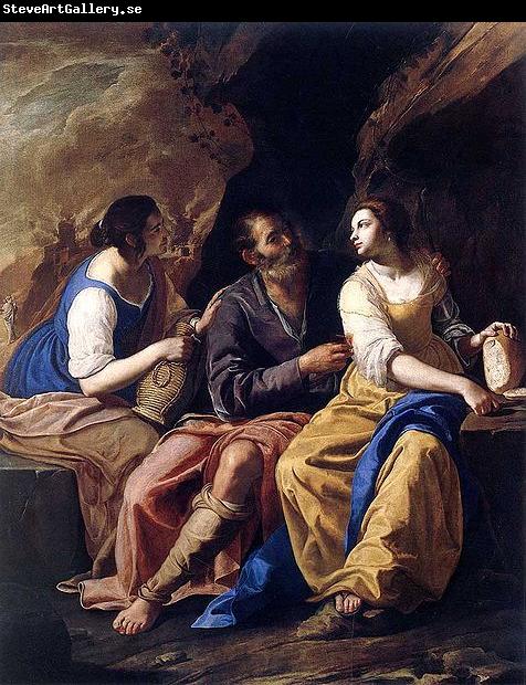 Artemisia gentileschi Lot and his Daughters